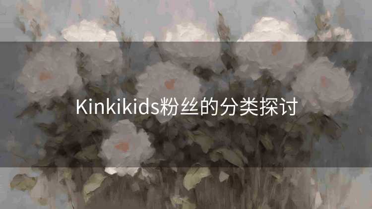 Kinkikids粉丝的分类探讨